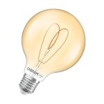 Osram Vintage 1906 LED E27 Globe Filament Goud 4.9W 470lm - 922 Zeer Warm Wit | Beste Kleurweergave - Dimbaar - Vervangt 40W