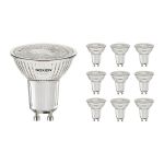 Voordeelpak 10x Noxion LEDspot PerfectColor GU10 4W 940 345lm | Dimbaar - Koel Wit - Vervangt 50W