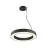 SLV Medo Ring 60 Hanglamp Aluminium Zwart 27W 4000lm 110D - 930-940 CCT | Beste Kleurweergave - Dimbaar 